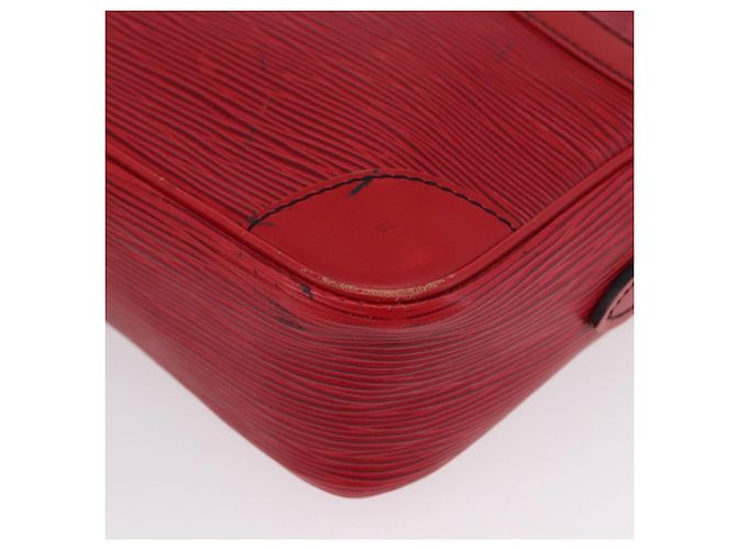 LOUIS VUITTON Bolsa de Ombro Epi Trocadero 23 Vermelha M52307 LV Auth LNZ524 Vermelho - vista 12
