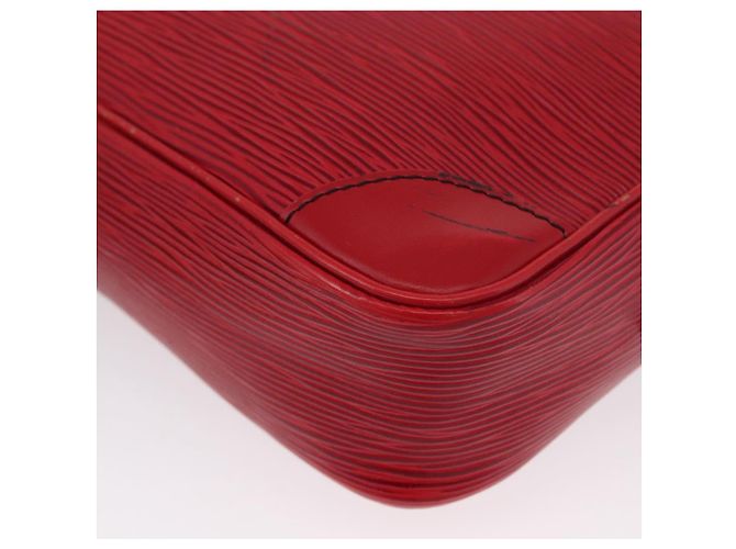 LOUIS VUITTON Bolsa de Ombro Epi Trocadero 23 Vermelha M52307 LV Auth LNZ524 Vermelho - vista 14