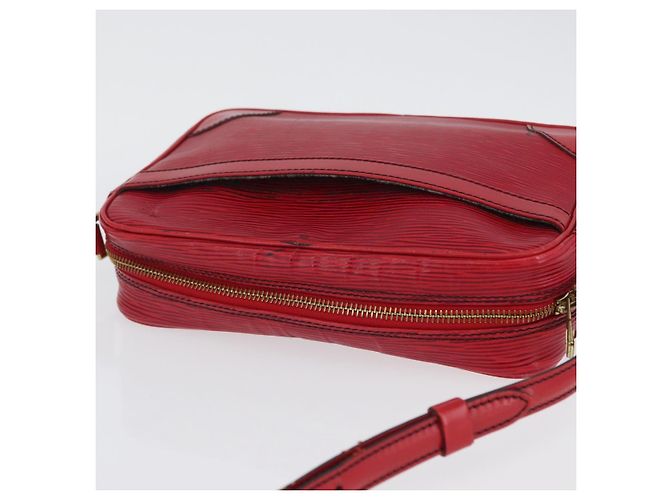 LOUIS VUITTON Bolsa de Ombro Epi Trocadero 23 Vermelha M52307 LV Auth LNZ524 Vermelho - vista 6