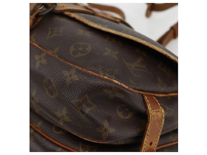 LOUIS VUITTON Borsa a Spalla Monogram Saumur 30 M42256 LV Auth bs33502 Monogramma - vista 11