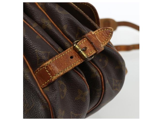 LOUIS VUITTON Borsa a Spalla Monogram Saumur 30 M42256 LV Auth bs33502 Monogramma - vista 15