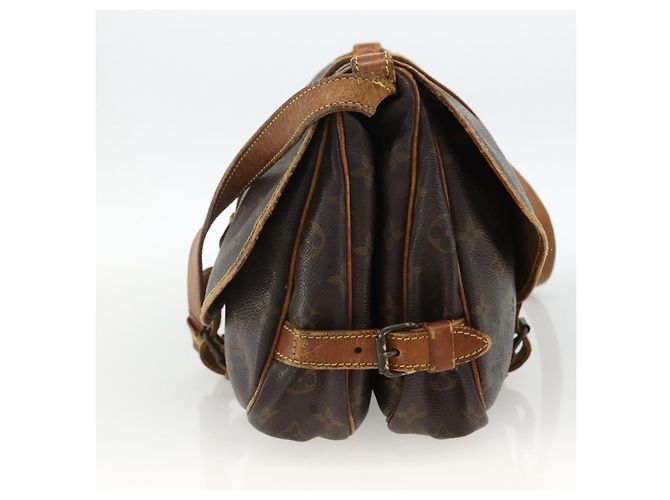 LOUIS VUITTON Borsa a Spalla Monogram Saumur 30 M42256 LV Auth bs33502 Monogramma - vista 4