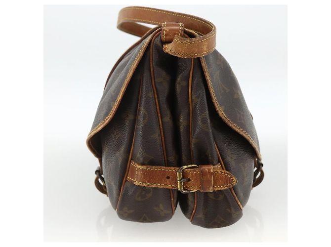 LOUIS VUITTON Borsa a Spalla Monogram Saumur 30 M42256 LV Auth bs33502 Monogramma - vista 5