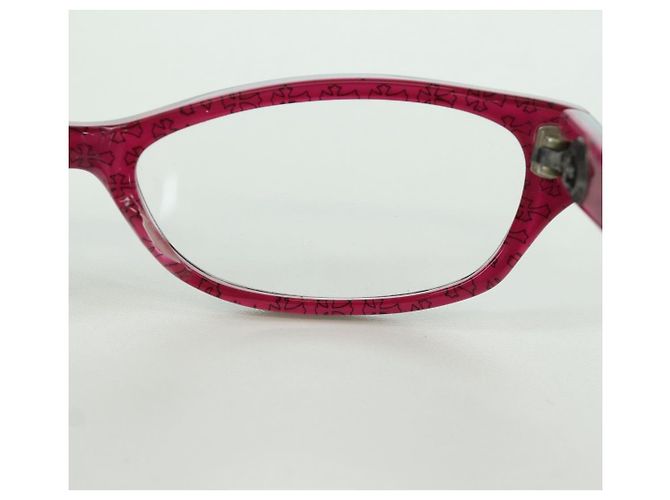 Chrome Hearts Glasses plastic Pink Black Auth 166985SM - view 16