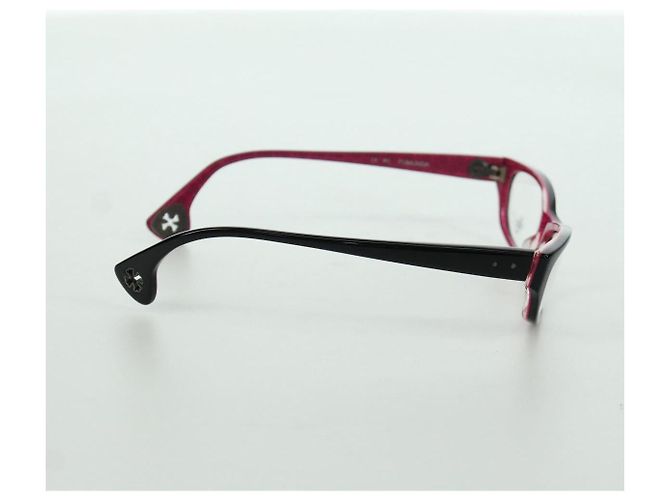 Chrome Hearts Glasses plastic Pink Black Auth 166985SM - view 5