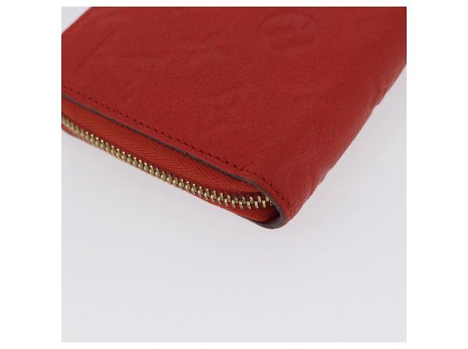 LOUIS VUITTON Zippy Lang Wallet Monogram Empreinte Orange M60775 LV Auth 173020V - Ansicht 10