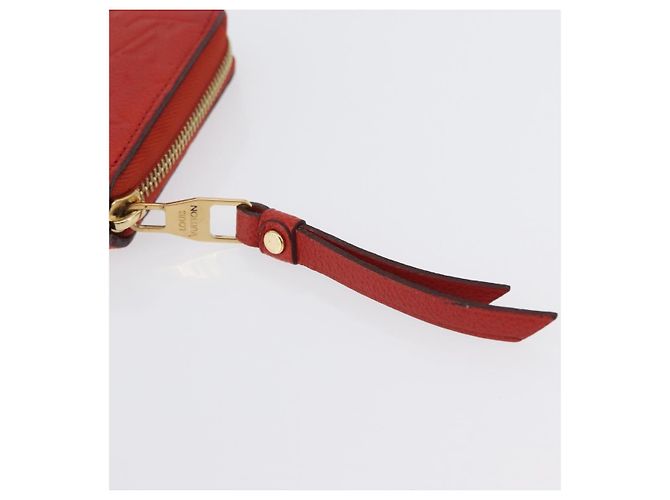 LOUIS VUITTON Zippy Lang Wallet Monogram Empreinte Orange M60775 LV Auth 173020V - Ansicht 12
