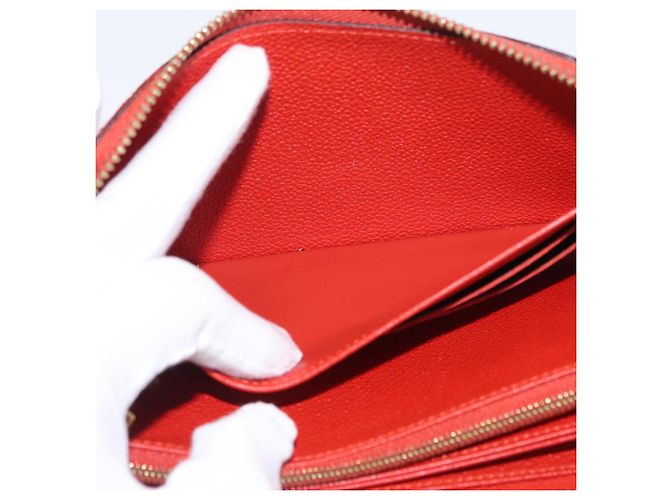 LOUIS VUITTON Zippy Lang Wallet Monogram Empreinte Orange M60775 LV Auth 173020V - Ansicht 15