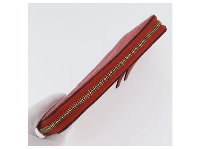LOUIS VUITTON Zippy Lang Wallet Monogram Empreinte Orange M60775 LV Auth 173020V - Ansicht 6