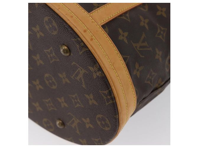 LOUIS VUITTON Borsa a Spalla Monogram Bucket GM M42236 LV Auth ka2664 Monogramma - vista 13
