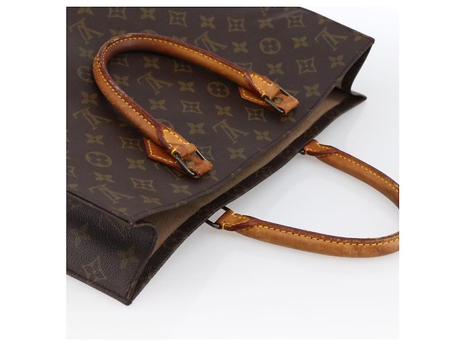 LOUIS VUITTON Bolsa Sac Plat Monogram M51140 LV Auth BA11074 Monograma - vista 6