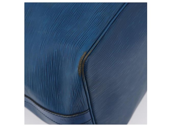 Noe LOUIS VUITTON Bolso de Hombro Petit Noé Epi Azul M44105 LV Auth 165858 - vista 11