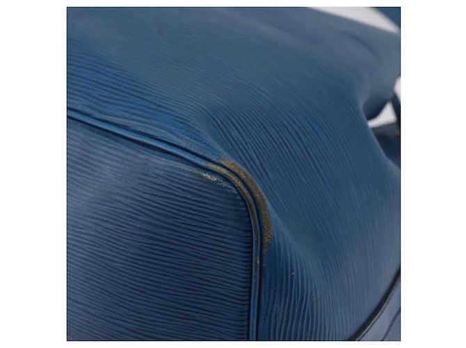 Noe LOUIS VUITTON Bolso de Hombro Petit Noé Epi Azul M44105 LV Auth 165858 - vista 14