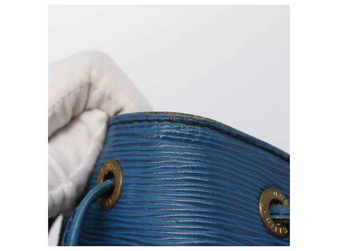 Noe LOUIS VUITTON Bolso de Hombro Petit Noé Epi Azul M44105 LV Auth 165858 - vista 17