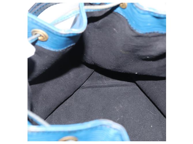 Noe LOUIS VUITTON Bolso de Hombro Petit Noé Epi Azul M44105 LV Auth 165858 - vista 20
