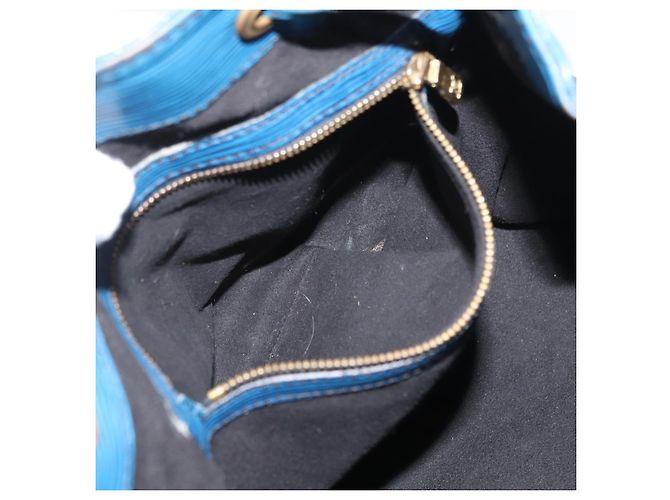 Noe LOUIS VUITTON Bolso de Hombro Petit Noé Epi Azul M44105 LV Auth 165858 - vista 22