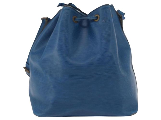 Noe LOUIS VUITTON Bolso de Hombro Petit Noé Epi Azul M44105 LV Auth 165858 - vista 3