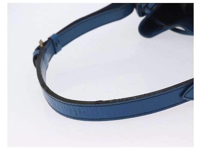 Noe LOUIS VUITTON Bolso de Hombro Petit Noé Epi Azul M44105 LV Auth 165858 - vista 7