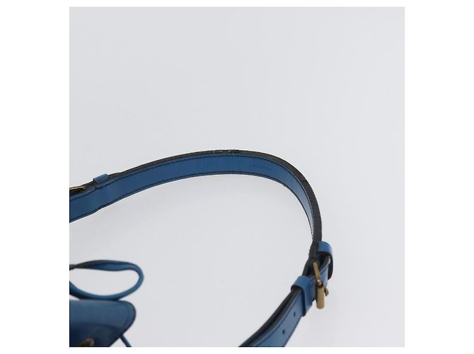 Noe LOUIS VUITTON Bolso de Hombro Petit Noé Epi Azul M44105 LV Auth 165858 - vista 8