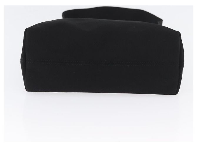 Borsa a mano Salvatore Ferragamo in tela 2 in 1 nera Auth bs33146 Nero - vista 11