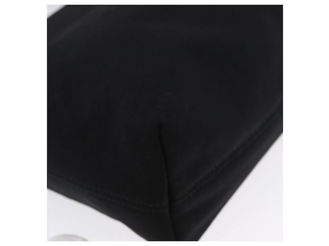 Borsa a mano Salvatore Ferragamo in tela 2 in 1 nera Auth bs33146 Nero - vista 12