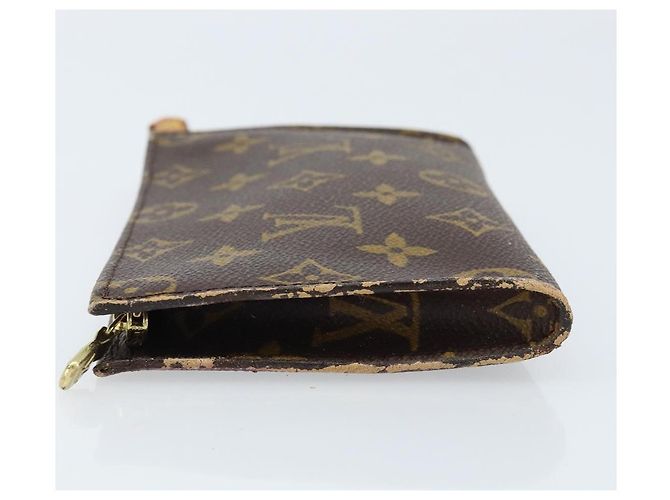 Bucket LOUIS VUITTON Monogramma Secchiello PM Pochette Accessorio LV Auth ka2841 - vista 5