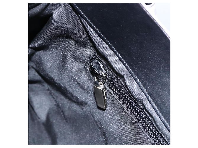 Salvatore Ferragamo Schultertasche aus Nylon Grau Silber Authentisch bs33629 Braun - Ansicht 19