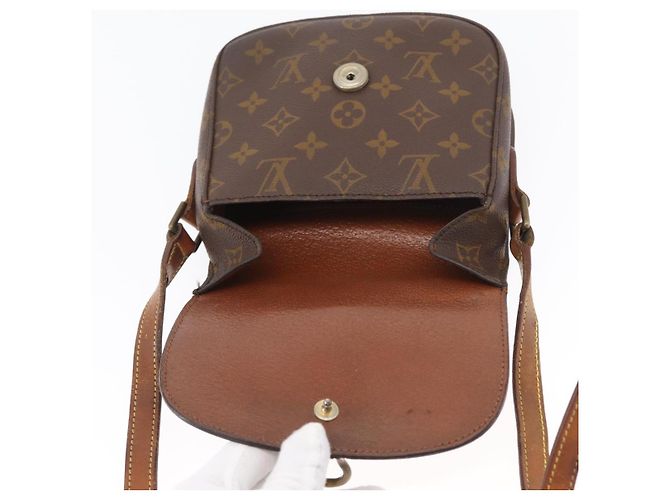 LOUIS VUITTON Borsa a Spalla Monogram Saint Cloud PM M51244 LV Auth BA11138 Monogramma - vista 15