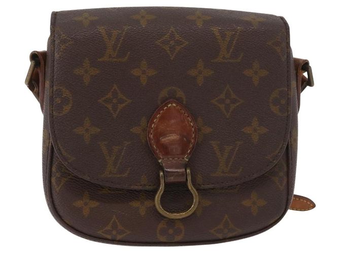 LOUIS VUITTON Borsa a Spalla Monogram Saint Cloud PM M51244 LV Auth BA11138 Monogramma - vista 2