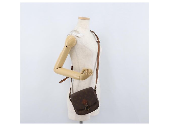LOUIS VUITTON Borsa a Spalla Monogram Saint Cloud PM M51244 LV Auth BA11138 Monogramma - vista 22