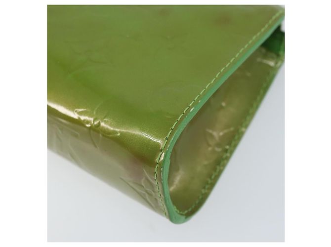 LOUIS VUITTON Trousse à cosmétiques Monogram Vernis Verte M93649 Auth bs33617 - vue 10