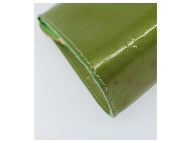 LOUIS VUITTON Trousse à cosmétiques Monogram Vernis Verte M93649 Auth bs33617 - vue 11