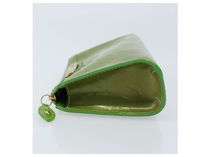 LOUIS VUITTON Trousse à cosmétiques Monogram Vernis Verte M93649 Auth bs33617 - vue 5