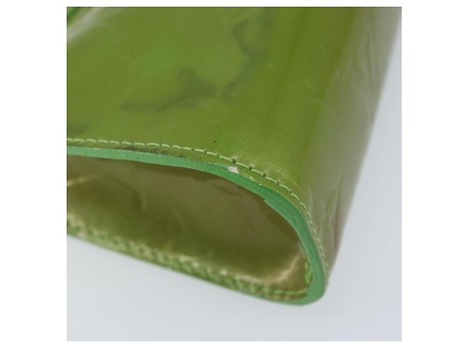 LOUIS VUITTON Trousse à cosmétiques Monogram Vernis Verte M93649 Auth bs33617 - vue 9