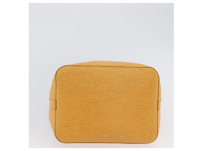 Noe LOUIS VUITTON Borsa a Spalla Petit Noé Epi Gialla M44109 LV Auth LNZ242 Giallo - vista 9