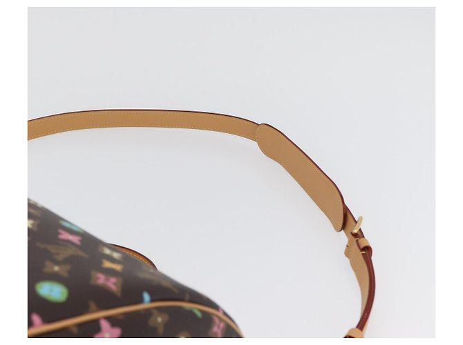 LOUIS VUITTON Monogram Craggy Keepall Bandouliere 45 Borsa M24901 LV Auth 70893SM Nero Monogramma - vista 10