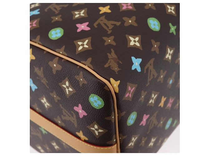 LOUIS VUITTON Monogram Craggy Keepall Bandouliere 45 Borsa M24901 LV Auth 70893SM Nero Monogramma - vista 16