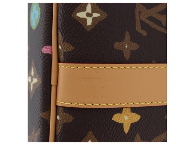 LOUIS VUITTON Monogram Craggy Keepall Bandouliere 45 Borsa M24901 LV Auth 70893SM Nero Monogramma - vista 18
