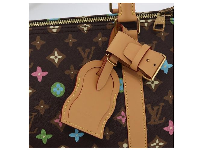 LOUIS VUITTON Monogram Craggy Keepall Bandouliere 45 Borsa M24901 LV Auth 70893SM Nero Monogramma - vista 19
