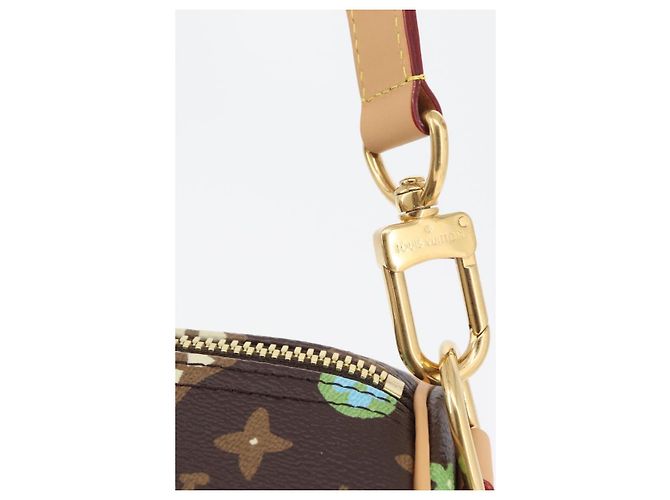 LOUIS VUITTON Monogram Craggy Keepall Bandouliere 45 Borsa M24901 LV Auth 70893SM Nero Monogramma - vista 22