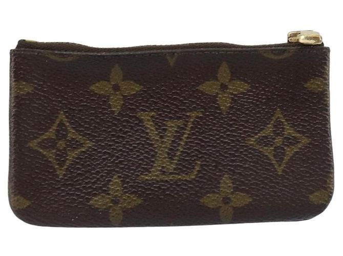 LOUIS VUITTON Monogramm Pochette Cles Münzbörse M62650 LV Auth LNZ174 - Ansicht 3