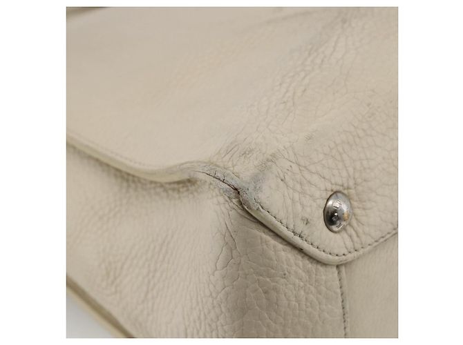 LOUIS VUITTON Handtasche Cabanaxos aus Leder Weiß M95887 LV Auth bs33670 - Ansicht 13