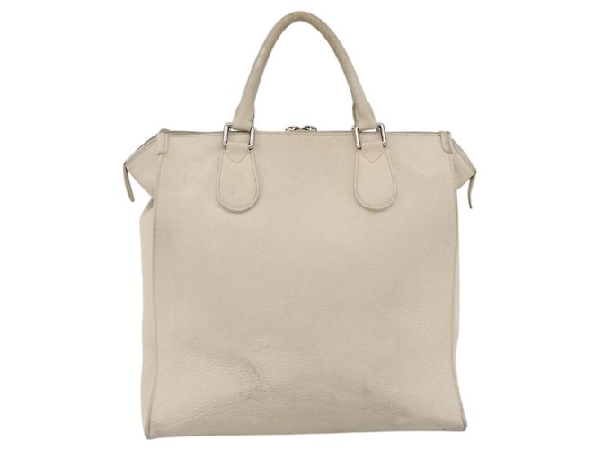 LOUIS VUITTON Handtasche Cabanaxos aus Leder Weiß M95887 LV Auth bs33670 - Ansicht 3