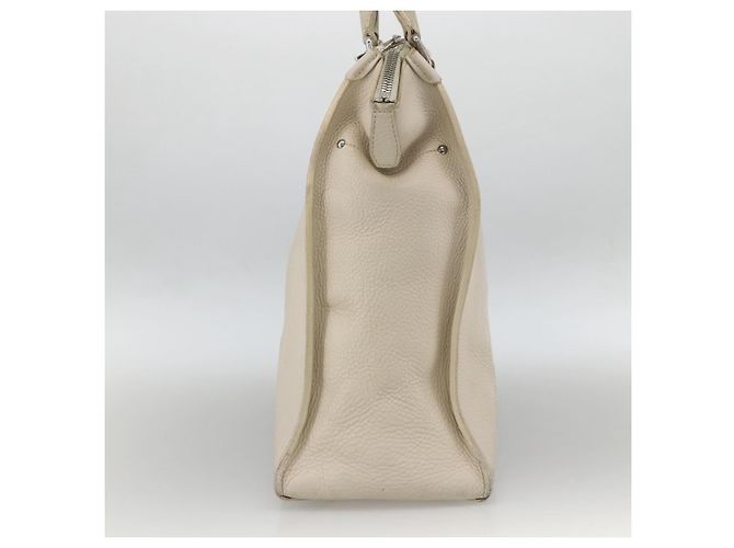 LOUIS VUITTON Handtasche Cabanaxos aus Leder Weiß M95887 LV Auth bs33670 - Ansicht 5