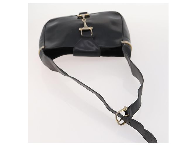 Céline Borsa CELINE in pelle 2 pezzi nera Auth ep12973 Nero - vista 5