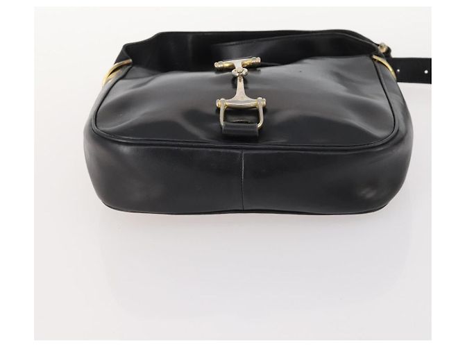 Céline Borsa CELINE in pelle 2 pezzi nera Auth ep12973 Nero - vista 7