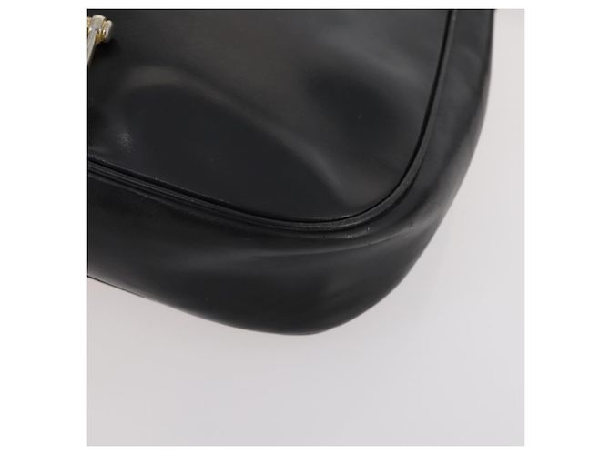Céline Borsa CELINE in pelle 2 pezzi nera Auth ep12973 Nero - vista 8