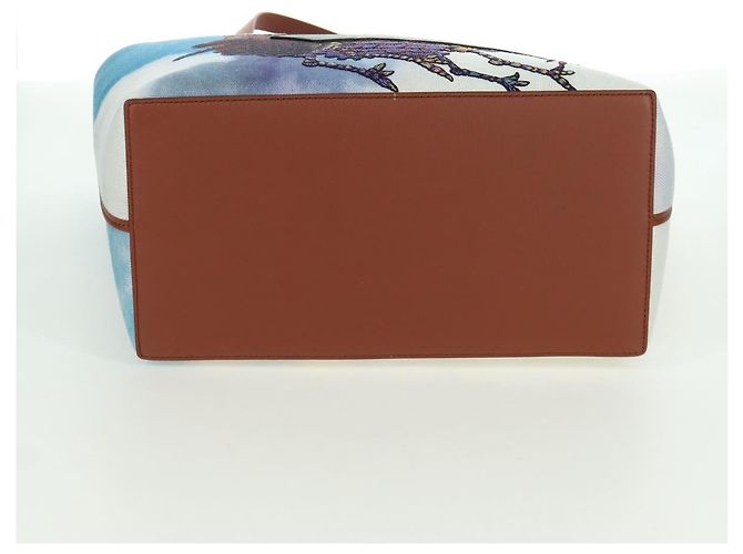 LOEWE - Borsa Anagram in tela del Castello Errante di Studio Ghibli Auth 166901SM Multicolore - vista 11