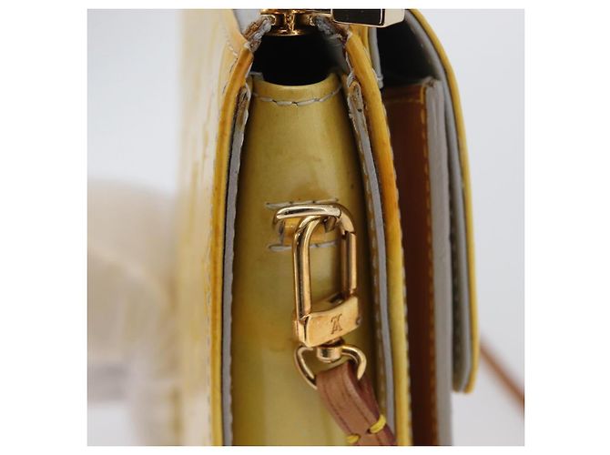 LOUIS VUITTON Bolsa de Accesorios Motto Monogram Vernis Gris M91030 LV Auth BA11103 - vista 15