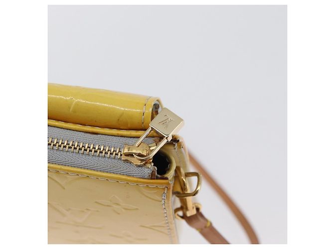 LOUIS VUITTON Bolsa de Accesorios Motto Monogram Vernis Gris M91030 LV Auth BA11103 - vista 16